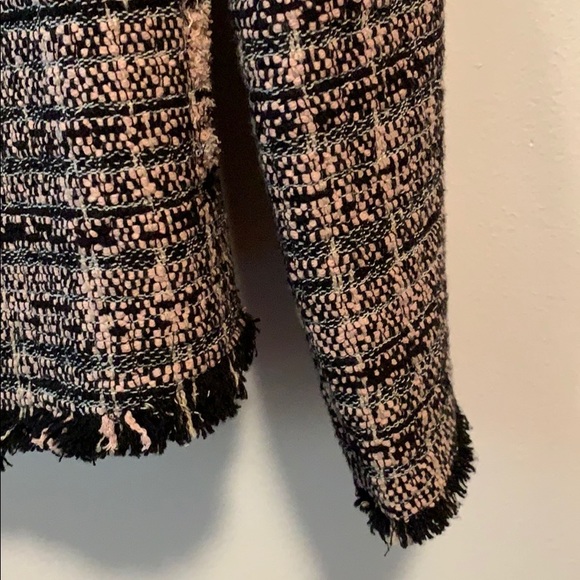 💥IRO Pink Frayed Tweed Jacket EUC 🙌💥 - Picture 6 of 7